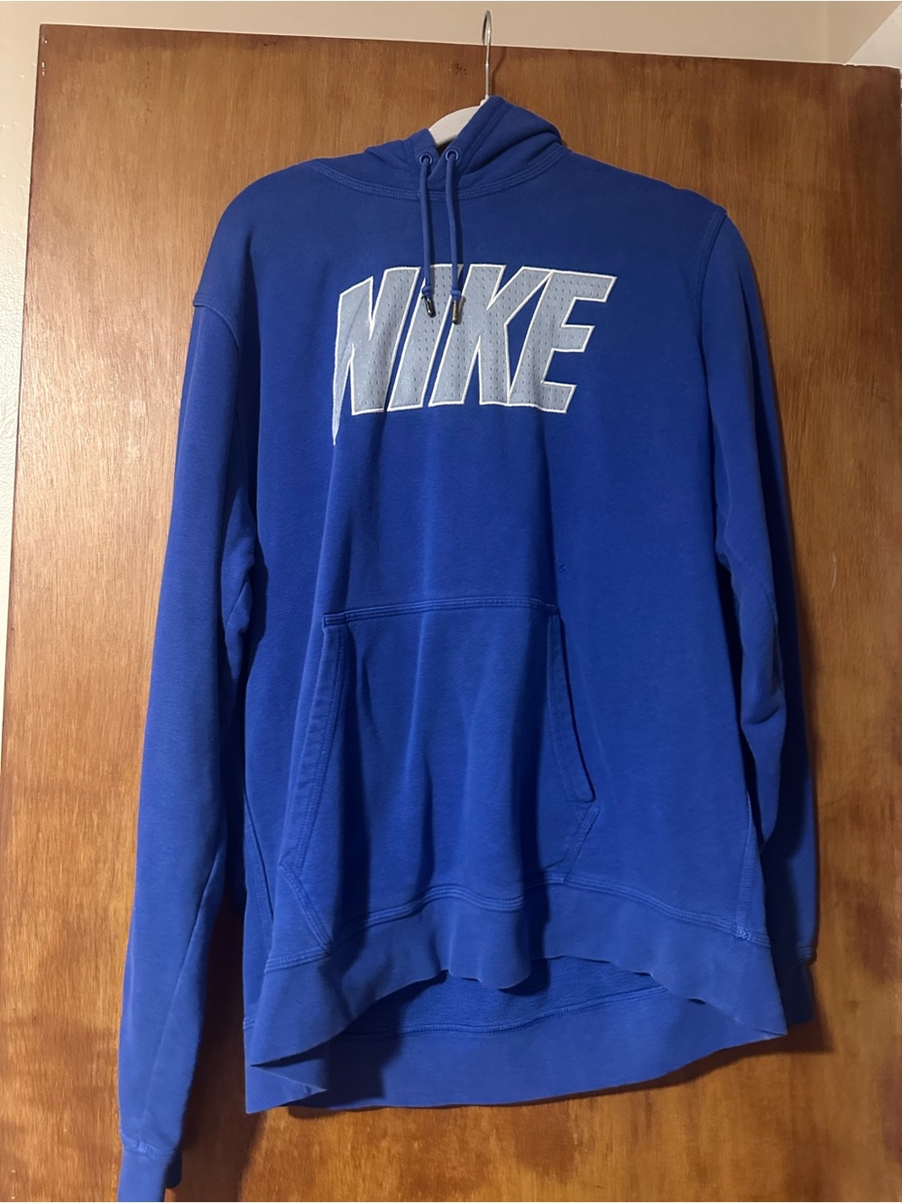 Vintage Blue Nike Hoodie